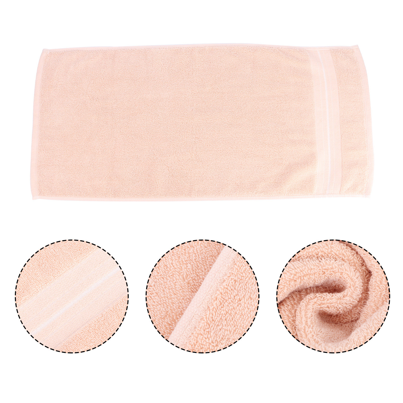 Home Textiles Pakistan - 1Pcs Pure Cotton Face Washing Towel