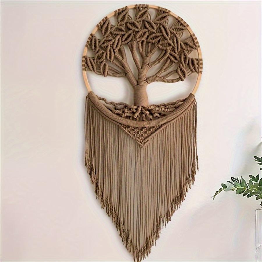 Home Textiles Discount - Tree of Life Macrame Wall Hanging