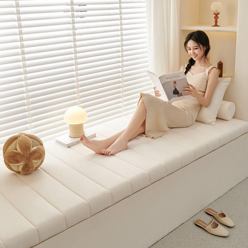 Luxury Home Textiles Usa - Detachable Teddy Velvet Window Cushion Luxury