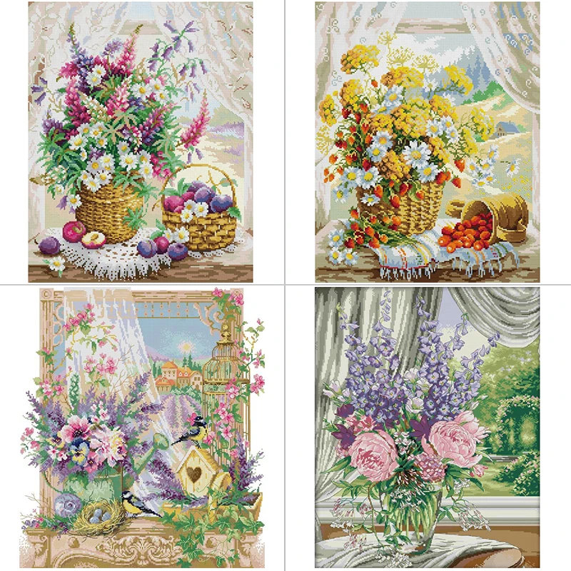 Window Sill Flower Basket Flor - Home Textiles Discount recension och pris