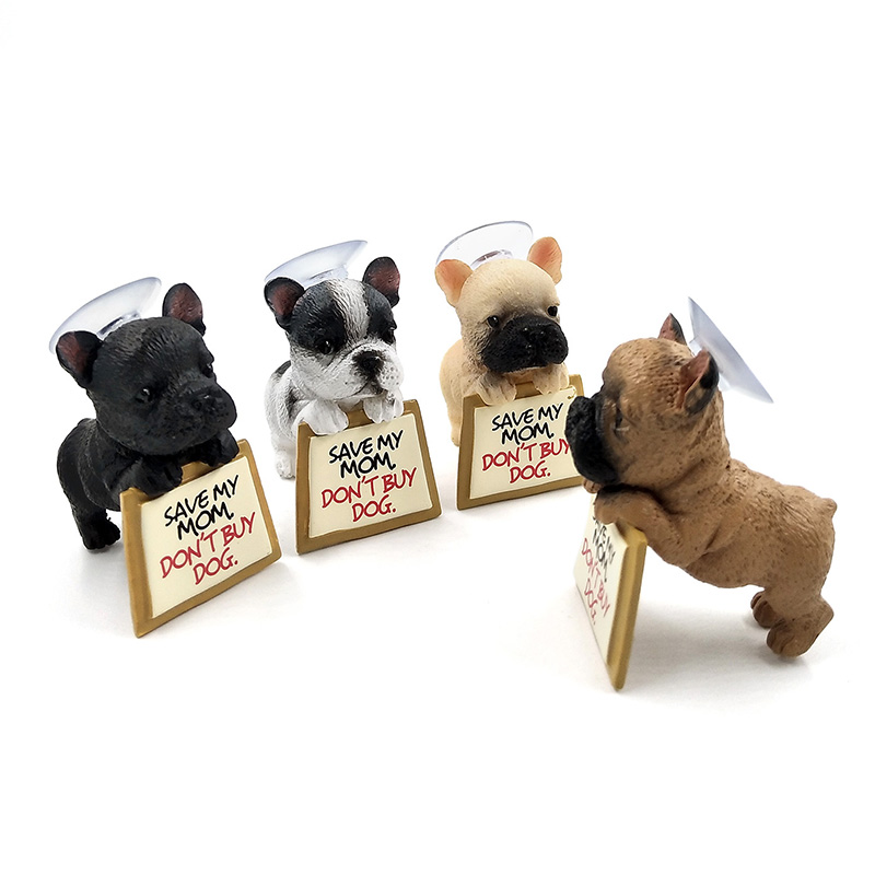 French Bulldog Figurine Dog Pu - Home Textiles France recension och pris