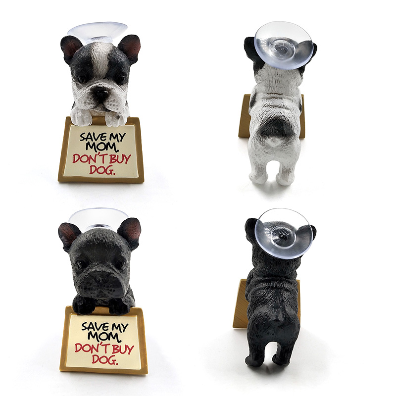 French Bulldog Figurine Dog Pu - Home Textiles France recension och pris