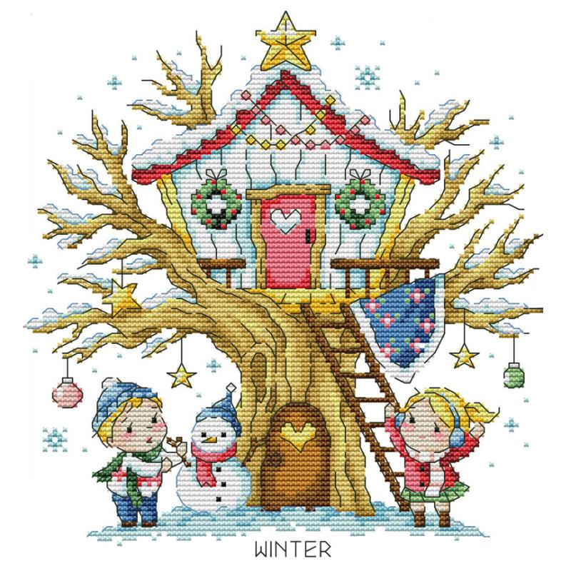 Cartoon Tree House Series Prin - Home Textiles Discount recension och pris