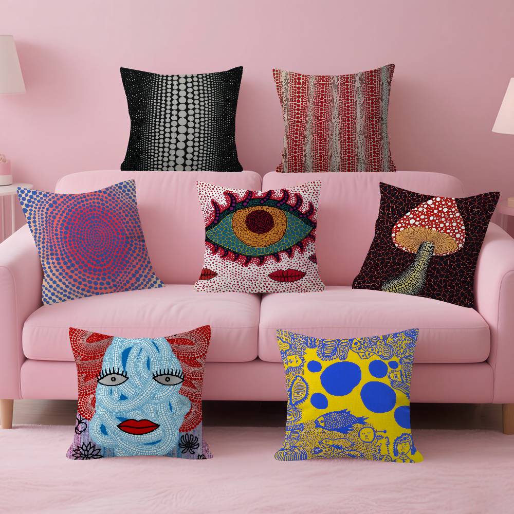 Japanese Yayoi Kusama  Persona - Japanese Home Textiles recension och pris