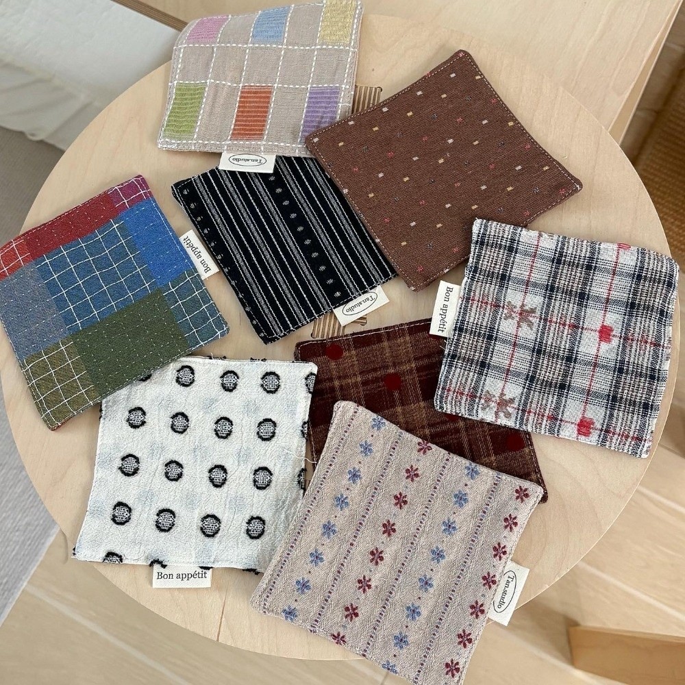 New Colored Water Cup Mat Deco - Home Textiles Discount recension och pris