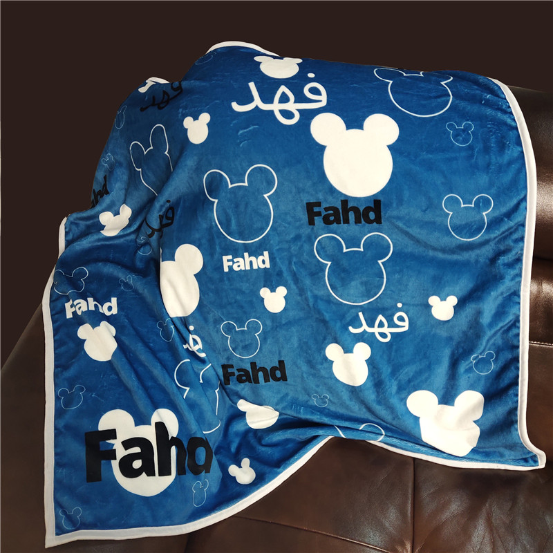 Name Personalized Baby Flannel - Home Textiles Blanket recension och pris
