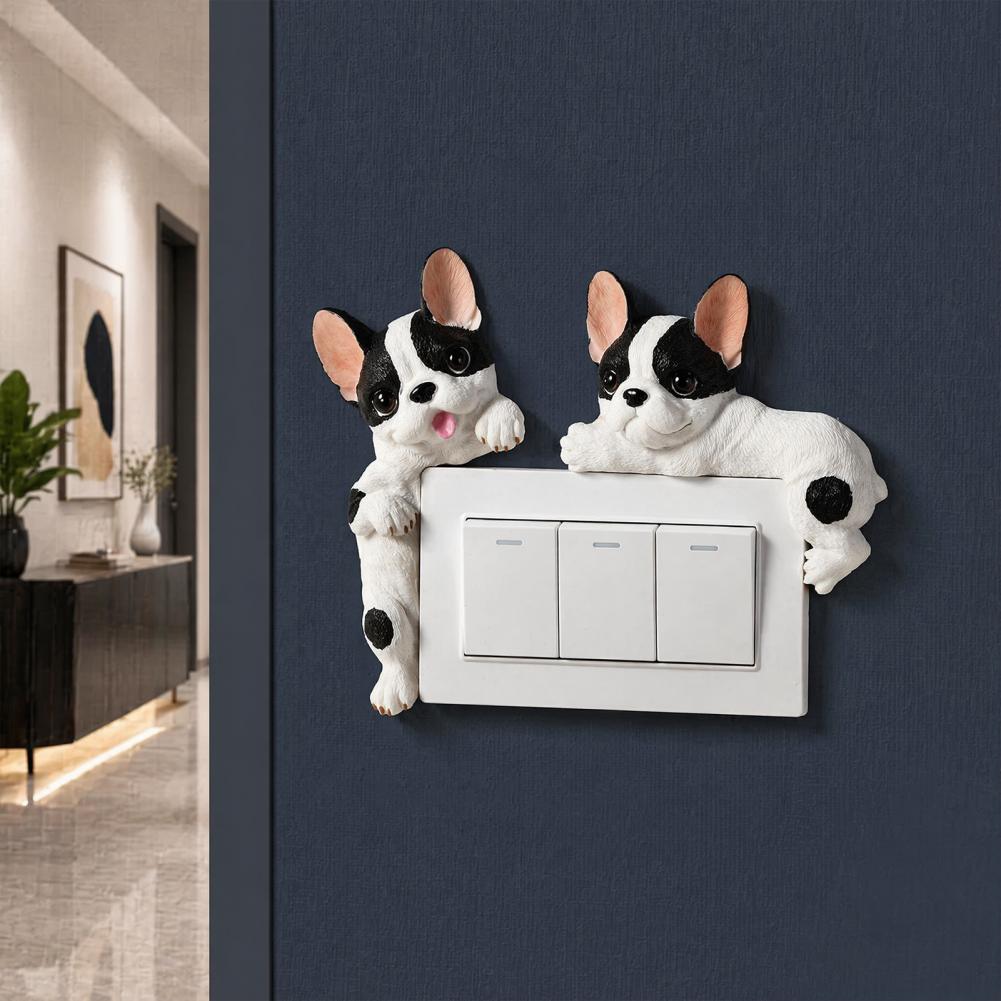 3D French Bulldog Resin Light  - Home Textiles France recension och pris