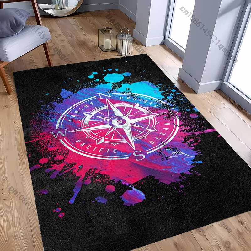 Compass Design Rug for Modern  - Luxury Home Textiles Usa recension och pris