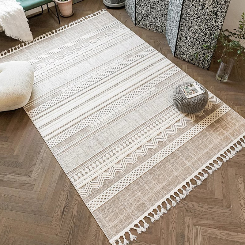 Moroccan Tassel Hand Woven Are - Japanese Home Textiles recension och pris