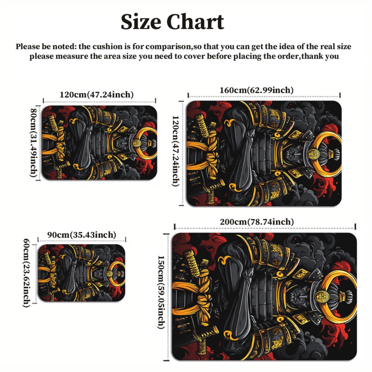Samurai Armor Warrior Japanese - Japanese Home Textiles recension och pris