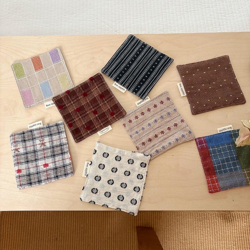 New Colored Water Cup Mat Cott - Home Textiles Discount recension och pris