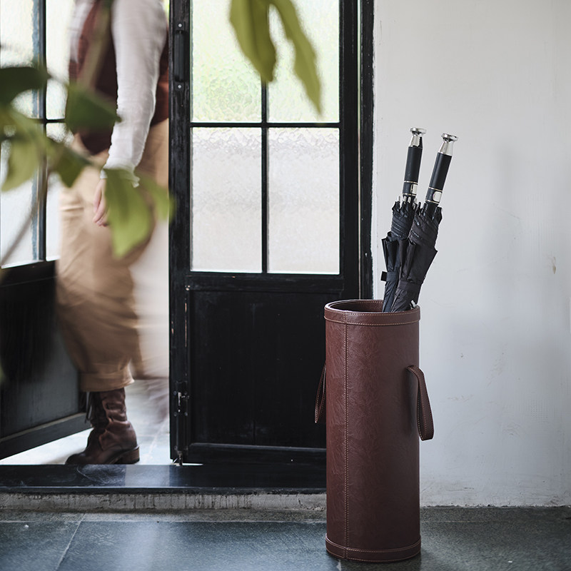 Leather Umbrella Holder, Frenc - Home Textiles France recension och pris