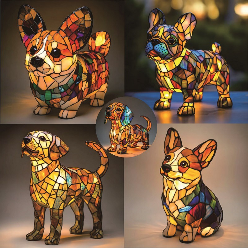 LED 3D Cute Corgi/Pug/Cat Magi - Home Textiles France recension och pris