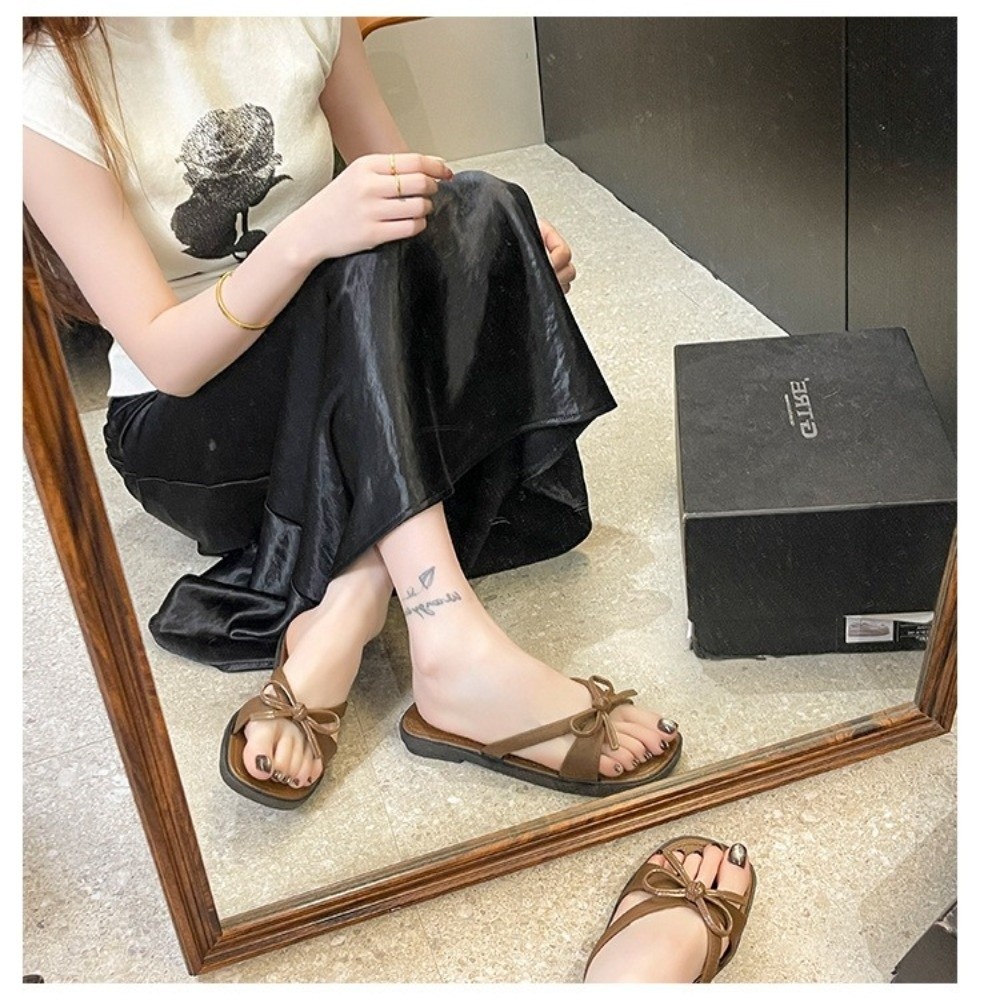1 Pair Soft Sole Flat Sandals  - Home Textiles Discount recension och pris