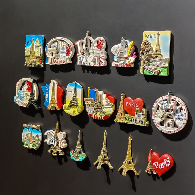 Eiffel Tower France 3D Fridge  - Home Textiles France recension och pris
