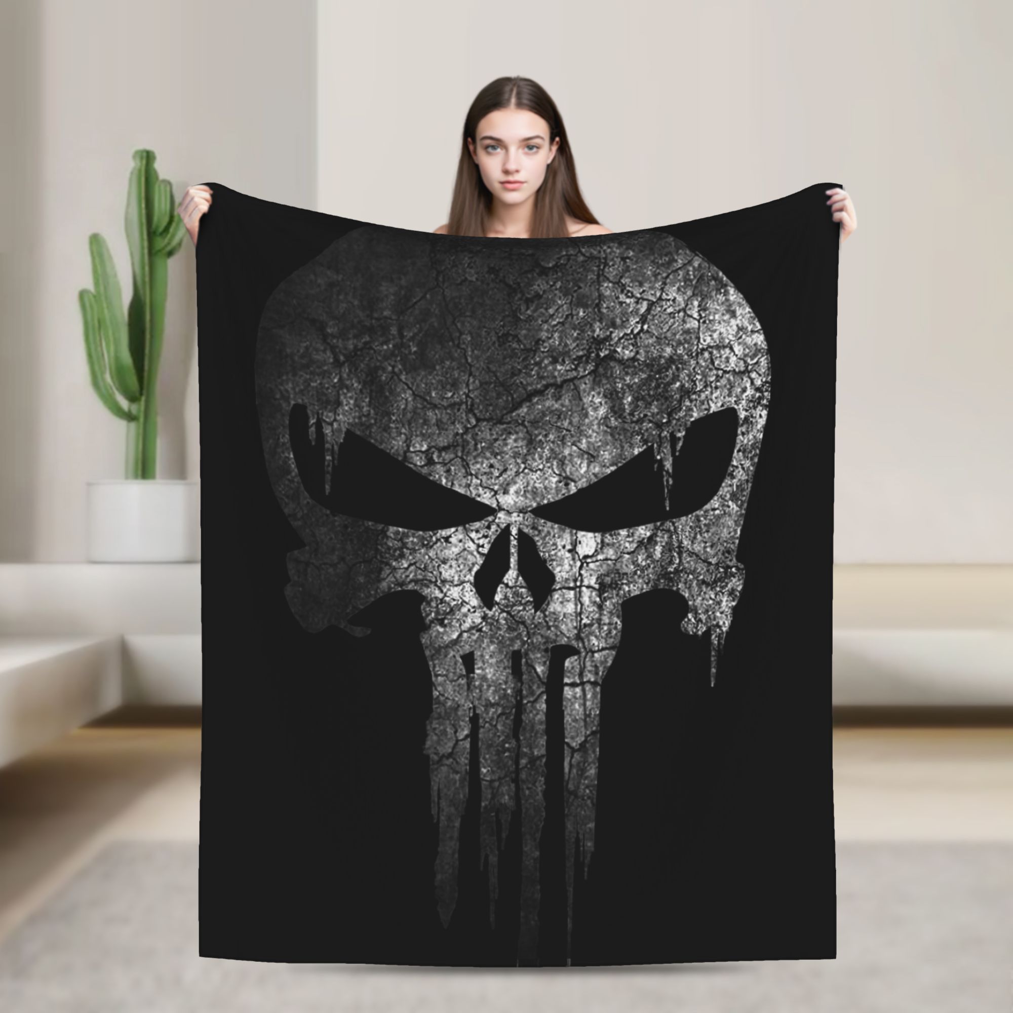 Punishers  Blanket Fleece  Lig - Home Textiles Blanket recension och pris