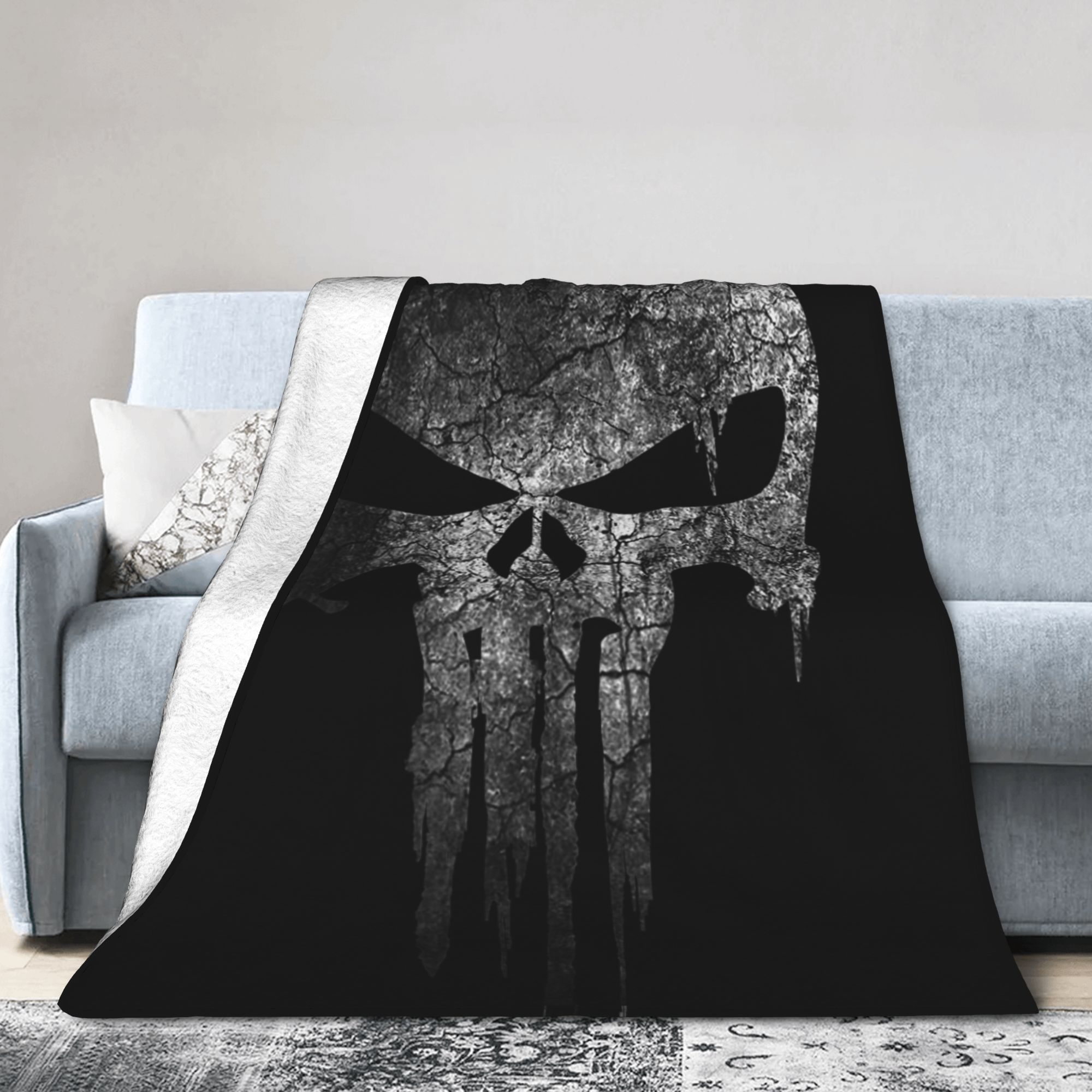 Punishers  Blanket Fleece  Lig - Home Textiles Blanket recension och pris