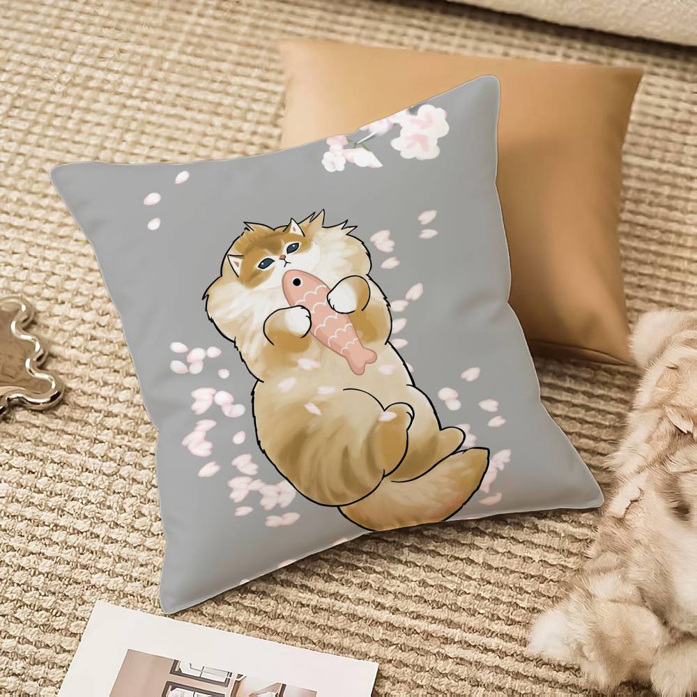 Luxury Cute mofusand cat Pillo - Luxury Home Textiles Usa recension och pris