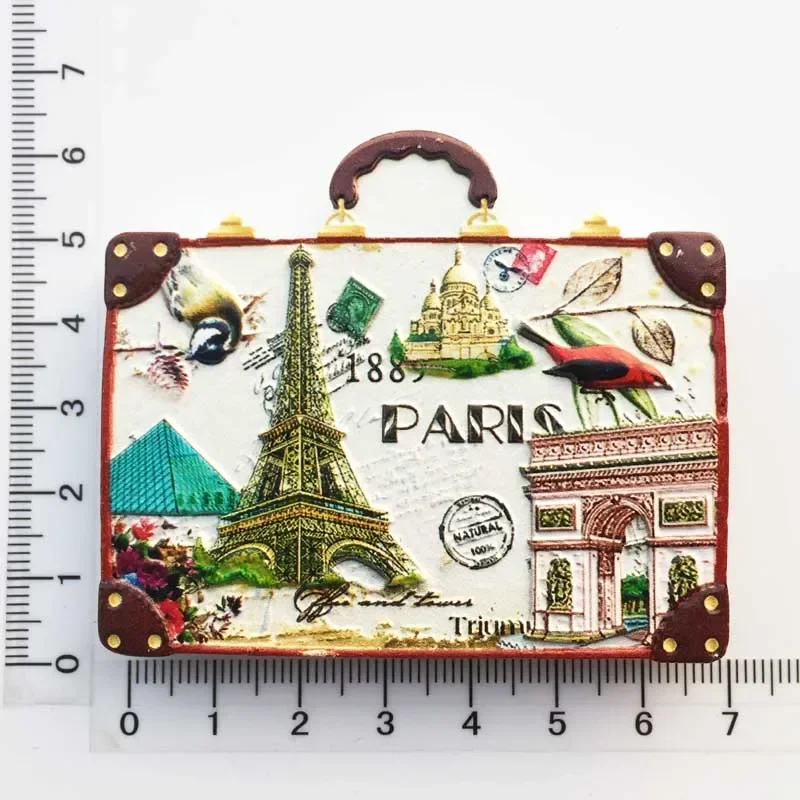France  Paris Fridge Magnet So - Home Textiles France recension och pris